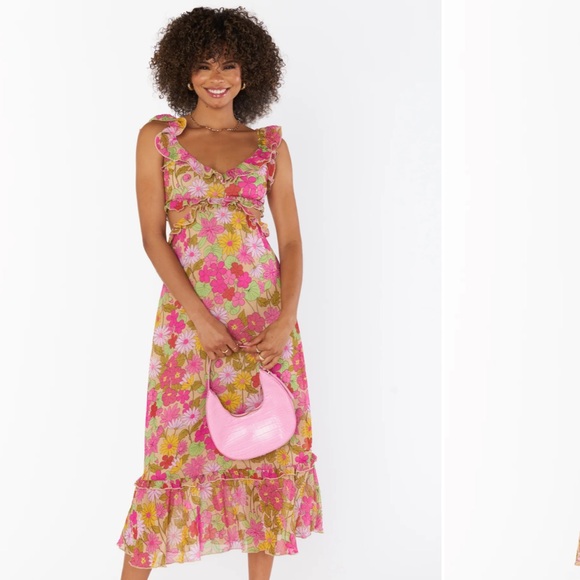 Show Me Your MuMu Lane Midi Dress - Picture 4 of 9